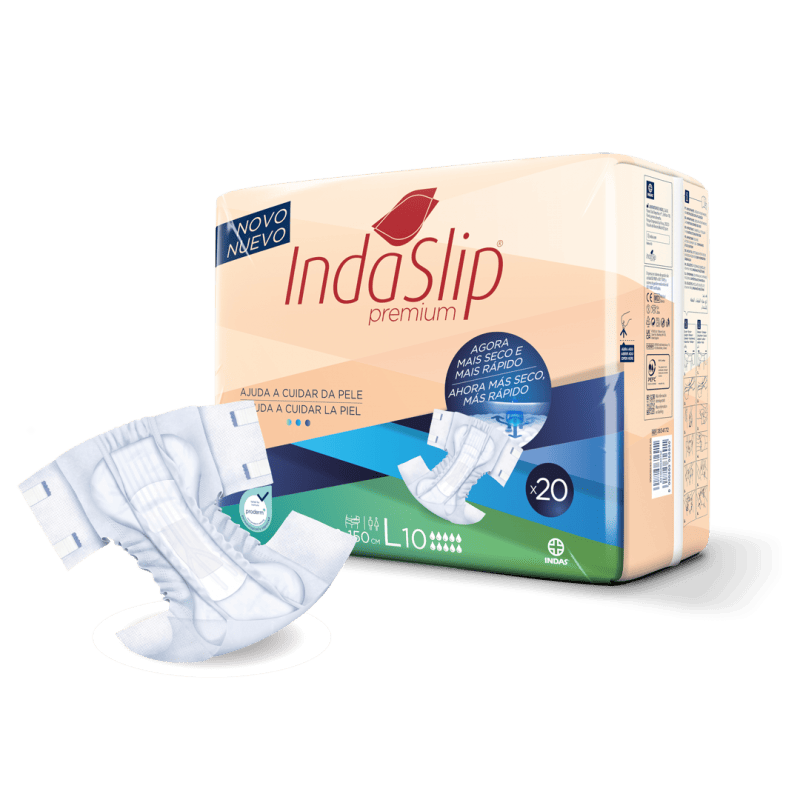IndaSlip Premium L10 - Kalhotky zalepovací absorpční, 20ks