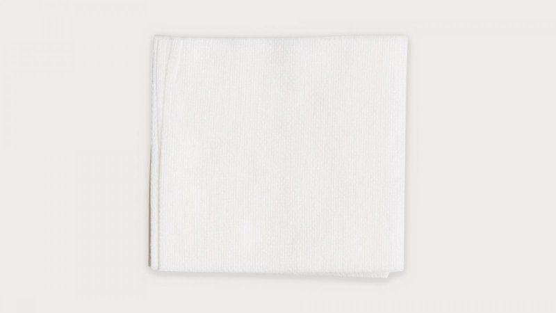 Mesoft - 5 x 5 cm - Nesterilní kompresy z netkané textilie, 4 vrstvé, 100 ks