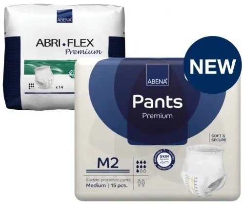 Abena Pants Premium M2 - Kalhotky absorbční natahovací prodyšné 15 Ks