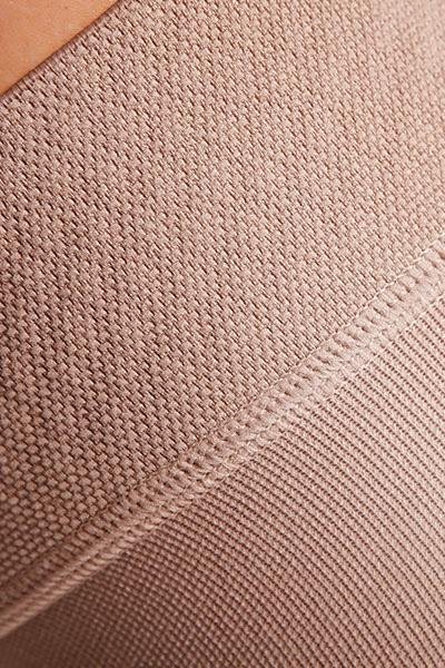 Stehenní punčochy MAXIS BRILLANT (II.KT) - Velikost 8, barva bronz, délka krátká, bez špice